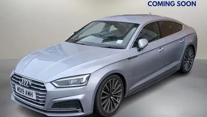 Silver Used 2019 Audi A5 Sportback S-Line Hatchback | £15,550 (Fair price)