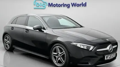 Begagnad Mercedes A200 Executive 163 HK (119 kW) 2020 Svart Halvkombi