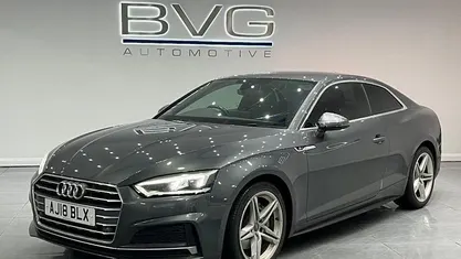 Grey Used 2018 Audi A5 S-Line Coupe | £14,994 (Super price)