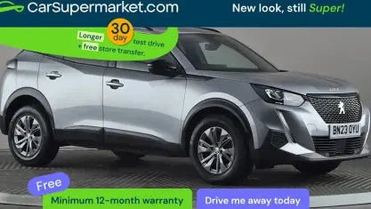 Używany Peugeot 2008 Active+ 101 KM (74 kW) 2023 Szary SUV