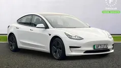 White Used 2021 Tesla Model 3 Standard Range Sedan | £16,799 (Fair price)
