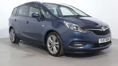 Blue Used 2017 Vauxhall Zafira Tourer SRi MPV | £8,000 (Fair price)
