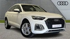 White Used 2023 Audi Q5 Sportback S-Line SUV | £34,500 (Super price)