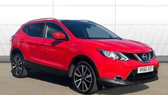 Red Used 2016 Nissan Qashqai Tekna SUV | £9,898 (Fair price)