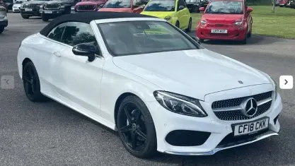 Used Mercedes C200 AMG line 184 HP (135 kW) 2018 Cabriolet
