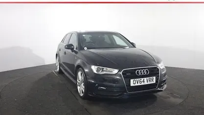 Used Audi A3 Sportback S-Line 184 HP (135 kW) 2015 Black Hatchback