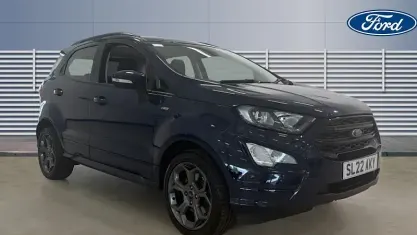 Used Ford Ecosport ST-Line 125 HP (91 kW) 2022 Blue SUV