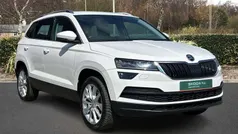 White Used 2018 Skoda Karoq SE L SUV | £18,300 (Fair price)