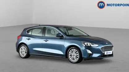 Used Ford Focus Titanium 125 HP (91 kW) 2019 Blue Hatchback