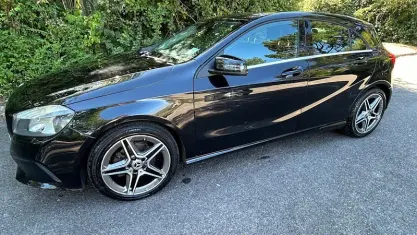 Used Mercedes A180 SE 122 HP (89 kW) 2018 Black Hatchback
