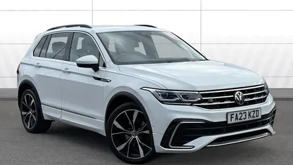 Used VW Tiguan R-line 150 HP (110 kW) 2023 White SUV