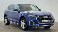 Blue Used 2024 Audi Q5 S-Line SUV | £38,490 (Fair price)