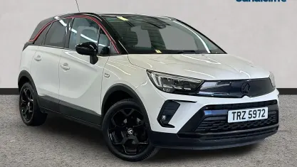 Used Vauxhall Crossland GS Line 110 HP (80 kW) 2022 White SUV
