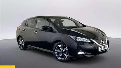 Used Nissan Leaf N-Connecta 110 kW (150 HP) 2021 Black Hatchback