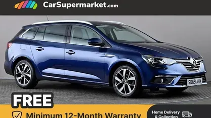 Used Renault Mégane GrandTour Iconic 140 HP (102 kW) 2019 Blue Estate