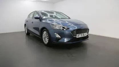 Used Ford Focus Titanium 125 HP (91 kW) 2020 Blue Hatchback