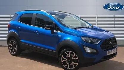Usado Ford Ecosport Active 125 HP (91 kW) 2021 Azul SUV