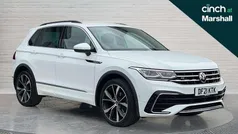 White Used 2021 VW Tiguan R-line SUV | £24,547 (Fair price)