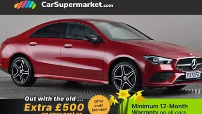 Used Mercedes CLA250e AMG Line Premium 218 HP (160 kW) 2022 Red Sedan