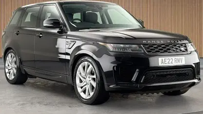 Used Land Rover Range Rover Sport Dynamic 404 HP (297 kW) 2021 Santorini black SUV