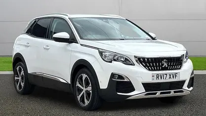 Used Peugeot 3008 Allure 120 HP (88 kW) 2017 White SUV