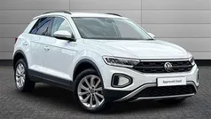White Used 2022 VW T-Roc Life SUV | £22,495 (Fair price)