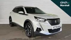 White Used 2021 Peugeot 2008 Allure Premium SUV | £15,836 (Fair price)