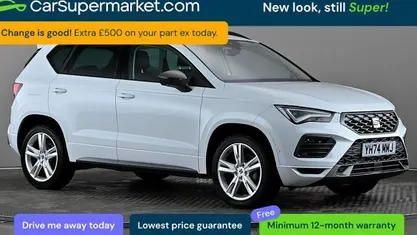 Used Seat Ateca FR 150 HP (110 kW) 2024 White SUV
