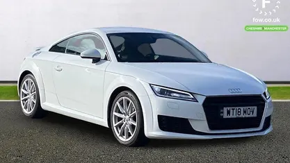 Used Audi TT Sport 180 HP (132 kW) 2018 White Coupe