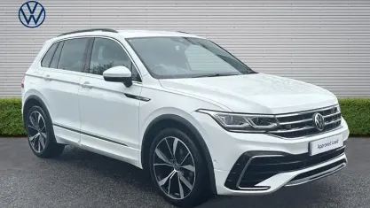 Used VW Tiguan R-line 150 HP (110 kW) 2023 White SUV