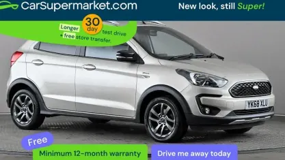 Second-hand Ford Ka Plus Active 86 CP (63 kW) 2018 Argintiu Hatchback