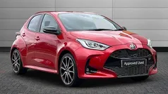 Scarlet flare Used 2023 Toyota Yaris Hybrid Sport Hatchback | £19,250 (Fair price)
