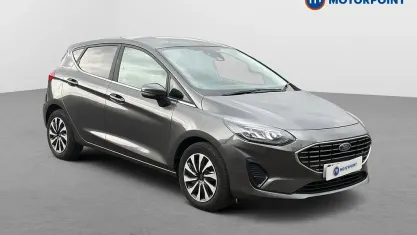 Used Ford Fiesta Titanium 125 HP (91 kW) 2021 Grey Hatchback