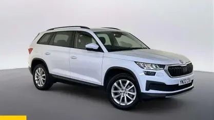 Used Skoda Kodiaq SE 150 HP (110 kW) 2021 White SUV