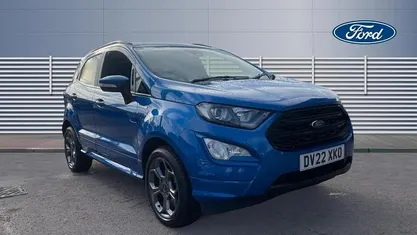Blue Used 2022 Ford Ecosport ST-Line SUV | £12,667 (Fair price)