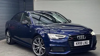 Used Audi S4 Comfort 354 HP (260 kW) 2018 Blue Sedan