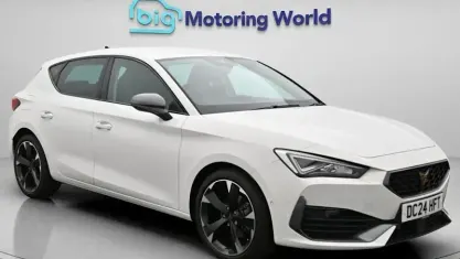 Used Cupra Leon 150 HP (110 kW) 2023 White Hatchback