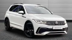White Used 2024 VW Tiguan R-line Edition SUV | £31,055 (Fair price)