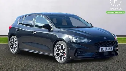 Used Ford Focus ST-Line X 125 HP (91 kW) 2021 Black Hatchback