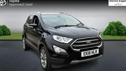 Used Ford Ecosport Titanium 125 HP (91 kW) 2018 Black SUV