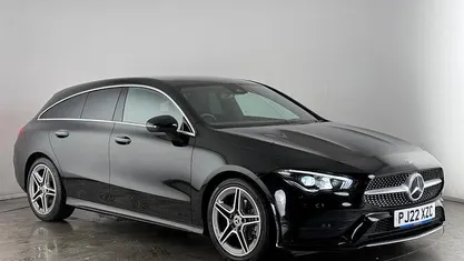 Black Used 2022 Mercedes CLA180 Shooting Brake AMG Line Premium Estate | £22,300 (Fair price)