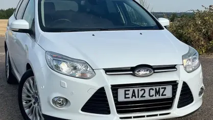 Used Ford Focus Titanium X 125 HP (91 kW) 2012 White Estate