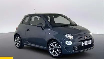 Used Fiat 500 Sport 70 HP (51 kW) 2021 Grey Hatchback
