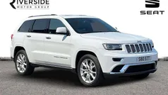 Bright white Used 2017 Jeep Grand Cherokee Summit SUV | £18,490 (Fair price)