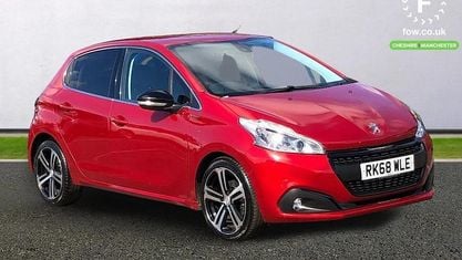 Second-hand Peugeot 208 GT-line 109 CP (80 kW) 2018 Roșu Hatchback