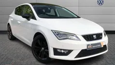 White Used 2015 Seat Leon FR Hatchback | £10,490 (Fair price)