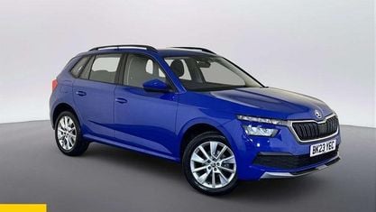 Gebraucht Skoda Kamiq SE 95 PS (69 kW) 2023 Blau SUV