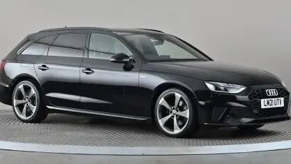 Used Audi A4 Black Edition 150 HP (110 kW) 2021 Black Estate