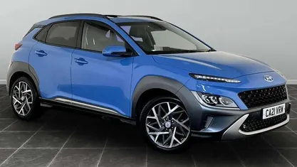 Blue Used 2021 Hyundai Kona Ultimate SUV | £15,995 (Fair price)