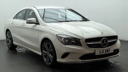 White Used 2016 Mercedes CLA180 Sedan | £10,550 (Fair price)